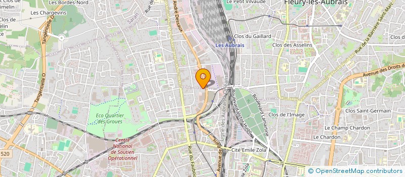 localisation de l'entreprise SCI LES MASURES à ORLEANS