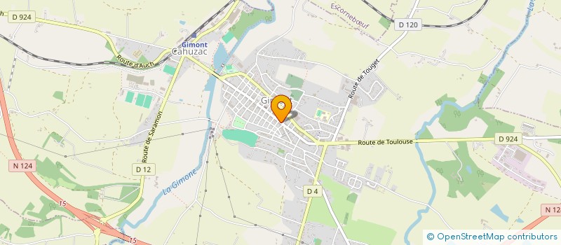 localisation de l'entreprise SCI LES MATALINES  GIMONT