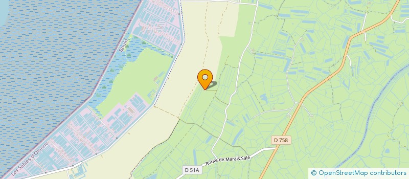 localisation de l'entreprise SCI LES MATTES  SAINT-GERVAIS