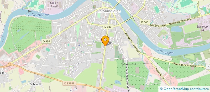 localisation de l'entreprise SCI LES MAURIGOUX à BERGERAC