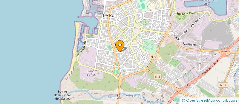 localisation de l'entreprise SCI LES MAXIM'S à LE PORT