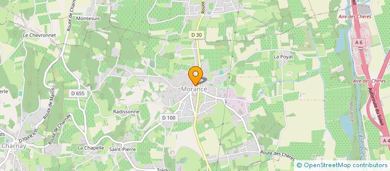 localisation de l'entreprise SCI LES MAYAS D'ARCENS  MORANCE