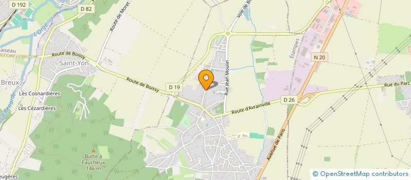 localisation de l'entreprise SCI LES MAYOUX  BOISSY-SOUS-SAINT-YON