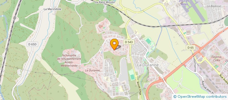 localisation de l'entreprise SCI LES MELEZES à AIX-EN-PROVENCE