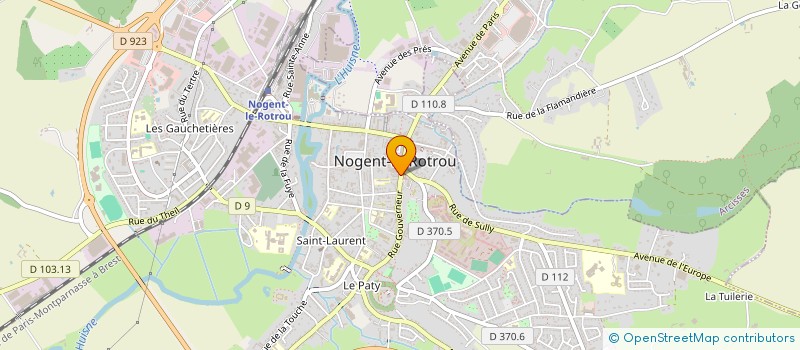 localisation de l'entreprise SCI LES MERISIERS à NOGENT-LE-ROTROU