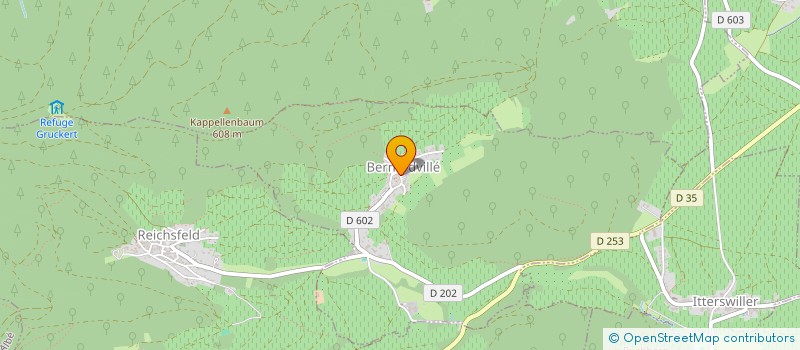 localisation de l'entreprise SCI LES MERLETTES  BERNARDVILLE