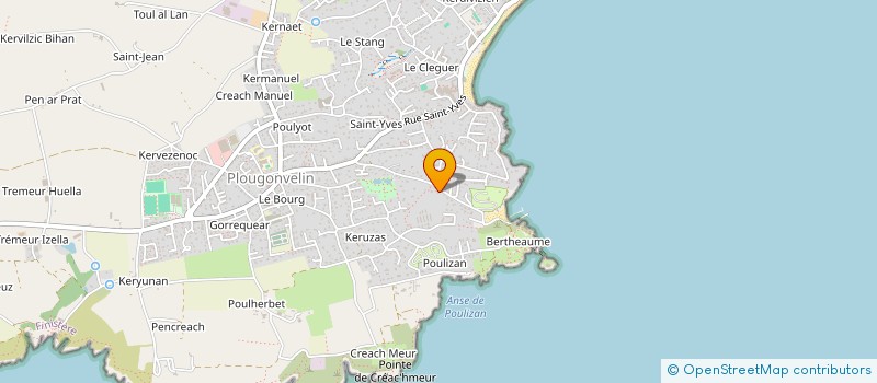 localisation de l'entreprise SCI LES MERLUS  PLOUGONVELIN