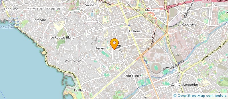 localisation de l'entreprise SCI LES MERMETS à MARSEILLE