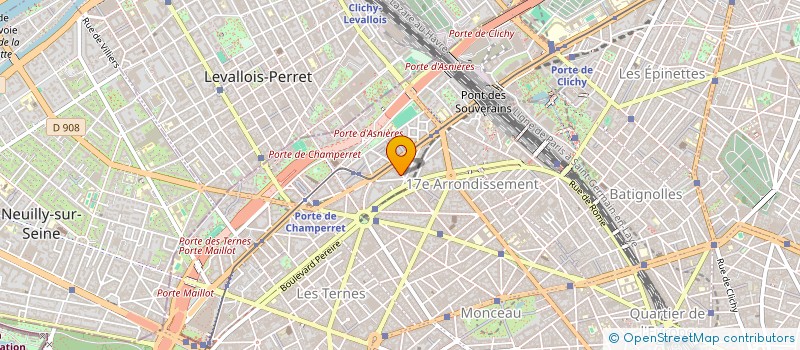 localisation de l'entreprise SCI LES MERVEILLES DU MAINE  PARIS