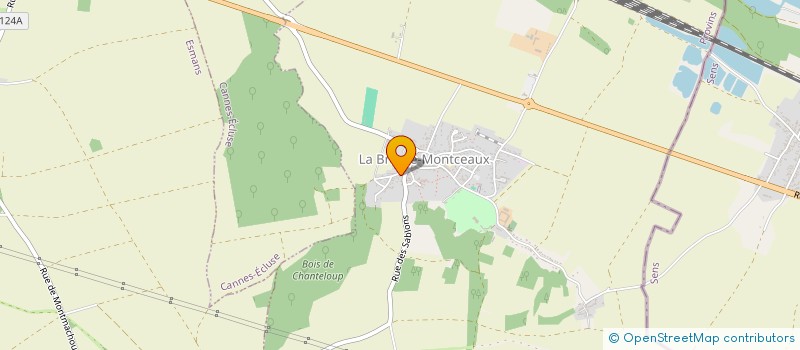 localisation de l'entreprise SCI LES MESANGES  BLENNES