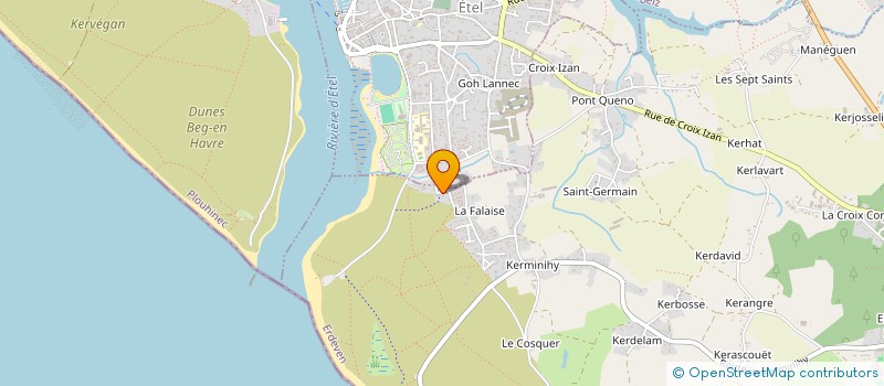 localisation de l'entreprise SCI LES MESANGES  ETEL