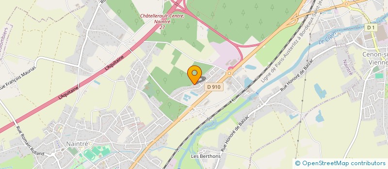 localisation de l'entreprise SCI LES MESANGES  NAINTRE