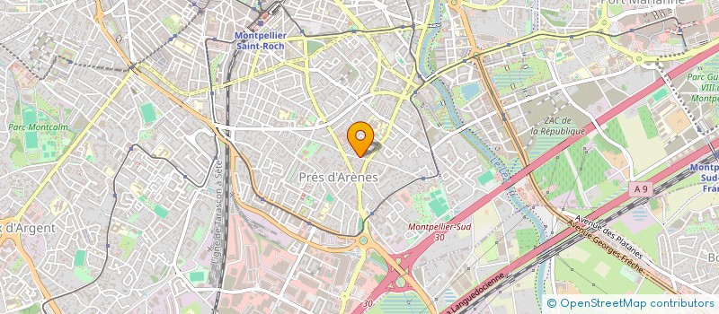localisation de l'entreprise SCI LES MESANGES à MONTPELLIER