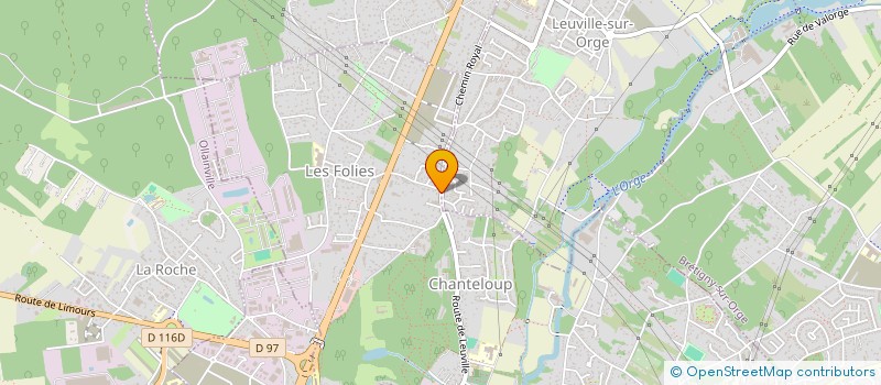 localisation de l'entreprise SCI LES MESPERIDES  SAINT-GERMAIN-LES-ARPAJON