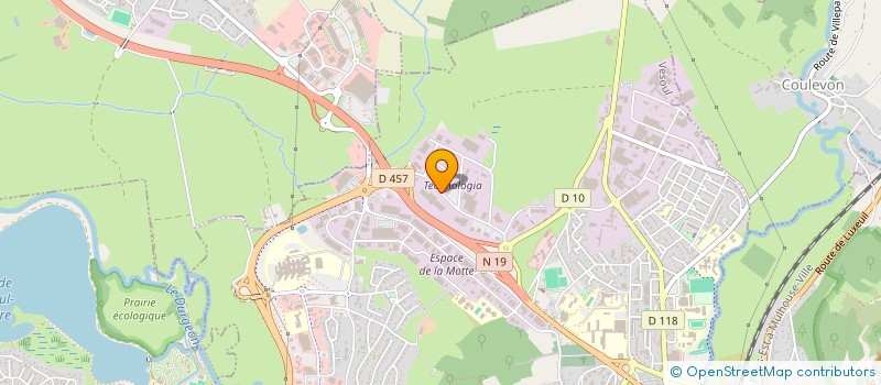 localisation de l'entreprise SCI LES METAUX à VESOUL