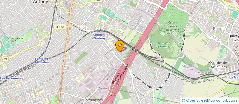 localisation de l'entreprise SCI LES MEUNIERS à WISSOUS