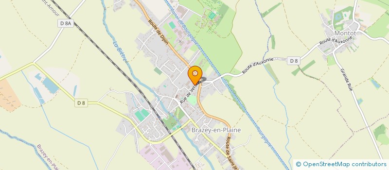 localisation de l'entreprise SCI LES MEWS  BRAZEY-EN-PLAINE