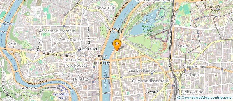 localisation de l'entreprise SCI LES MIAGES  LYON