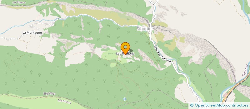 localisation de l'entreprise SCI LES MICHONS  SIGOTTIER