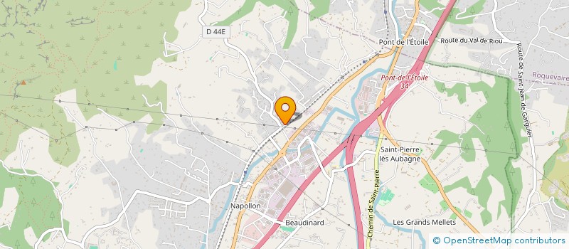 localisation de l'entreprise SCI LES MICOCOULIERS à AUBAGNE