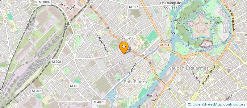 localisation de l'entreprise SCI LES MIELKE à LILLE