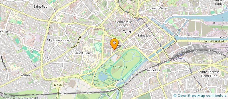 localisation de l'entreprise SCI LES MIELLES à CAEN