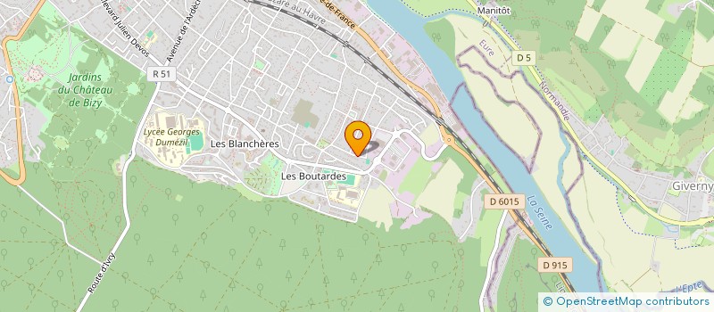 localisation de l'entreprise SCI LES MIGNONETS  VERNON