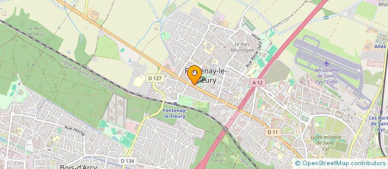 localisation de l'entreprise SCI LES MILLE ET UNE NUITS à FONTENAY-LE-FLEURY
