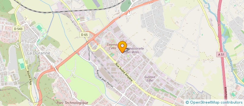 localisation de l'entreprise SCI LES MILLES PHILADELPHIE à AIX-EN-PROVENCE