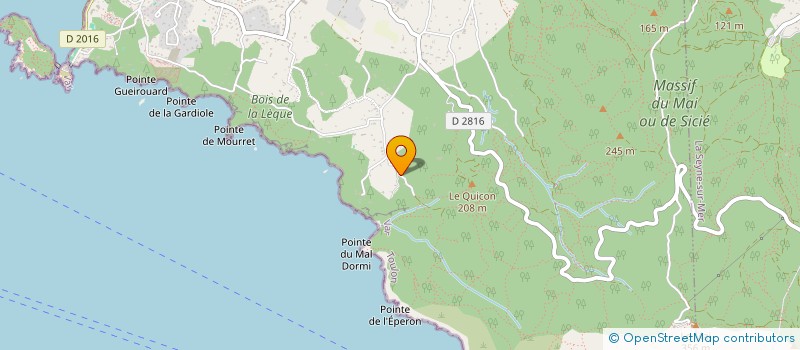 localisation de l'entreprise SCI LES MIMOSAS à SIX-FOURS-LES-PLAGES