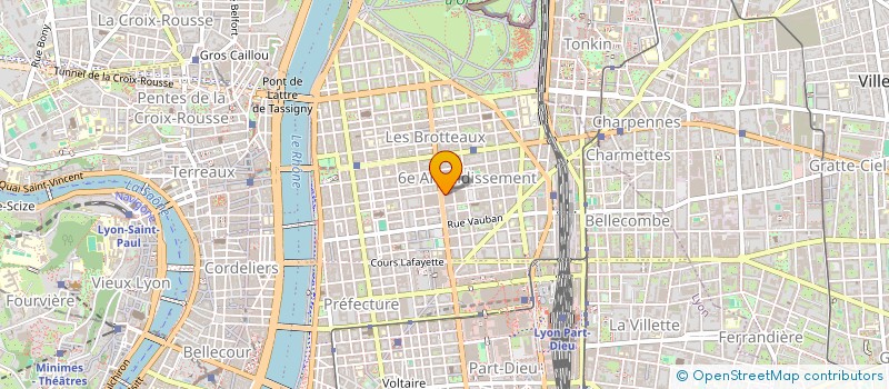 localisation de l'entreprise SCI LES MIMOSAS  LYON