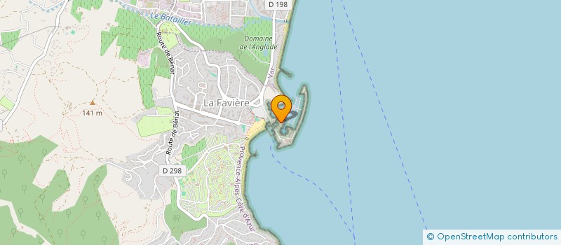 localisation de l'entreprise SCI LES MIMOSAS  BORMES-LES-MIMOSAS