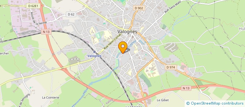 localisation de l'entreprise SCI LES MIMOSAS à VALOGNES