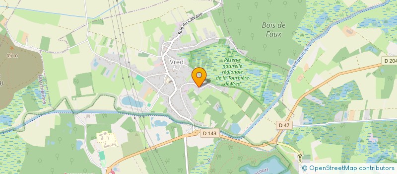 localisation de l'entreprise SCI LES MIMOSAS  VRED