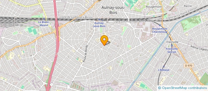localisation de l'entreprise SCI LES MIMOSAS à AULNAY-SOUS-BOIS