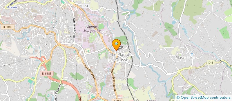 localisation de l'entreprise SCI LES MIMOSAS à GRASSE