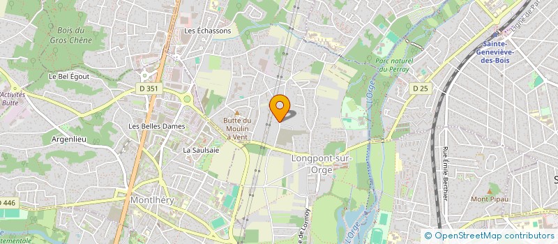 localisation de l'entreprise SCI LES MIMOSAS  LONGPONT-SUR-ORGE