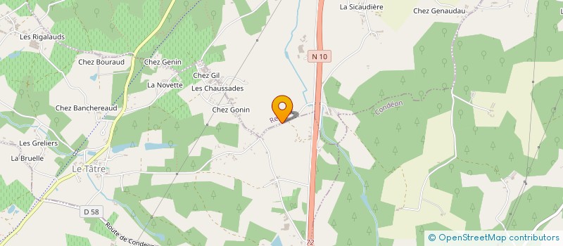 localisation de l'entreprise SCI LES MIMOSAS à CONDEON