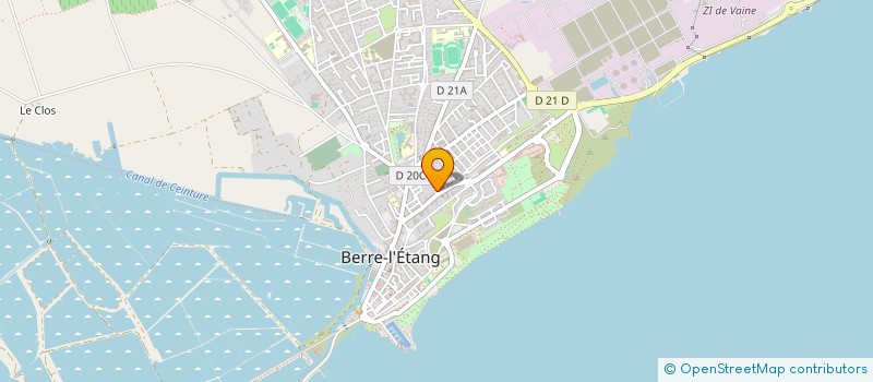 localisation de l'entreprise SCI LES MIMOSAS à BERRE-L'ETANG