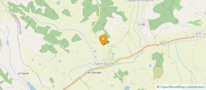 localisation de l'entreprise SCI LES MIMOSAS  BARGUELONNE-EN-QUERCY