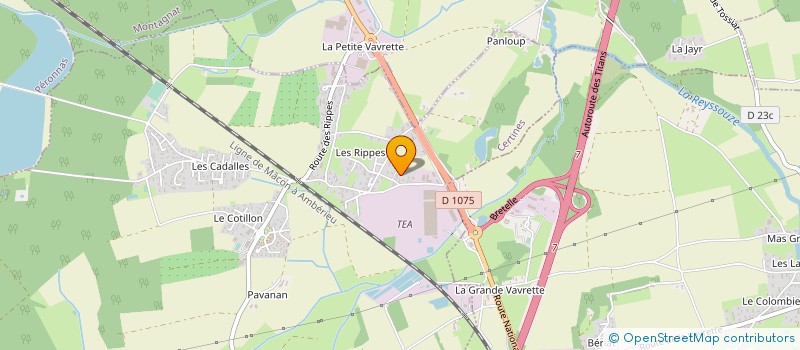 localisation de l'entreprise SCI LES MIMOSAS à CERTINES