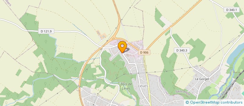localisation de l'entreprise SCI LES MIMOSAS à LEVES