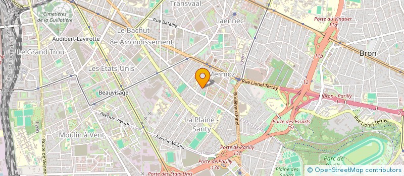 localisation de l'entreprise SCI LES MIMOSAS  LYON