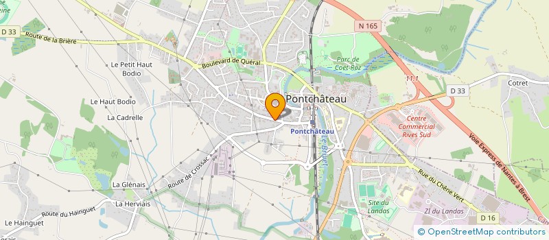 localisation de l'entreprise SCI LES MIMOSAS  PONTCHATEAU