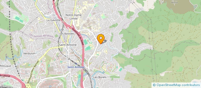 localisation de l'entreprise SCI LES MIMOSAS à MARSEILLE