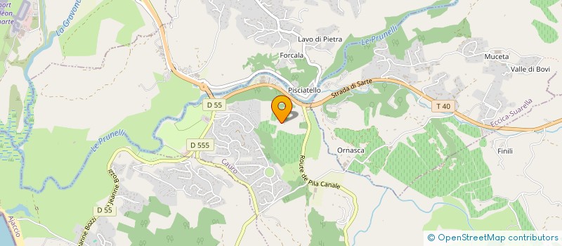 localisation de l'entreprise SCI LES MIMOSAS à CAURO