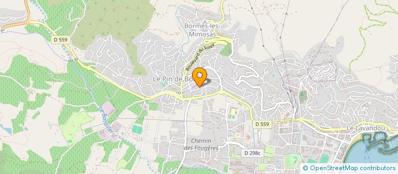 localisation de l'entreprise SCI LES MIMOSAS à BORMES-LES-MIMOSAS