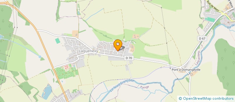 localisation de l'entreprise SCI LES MIMOSAS  LAQUENEXY