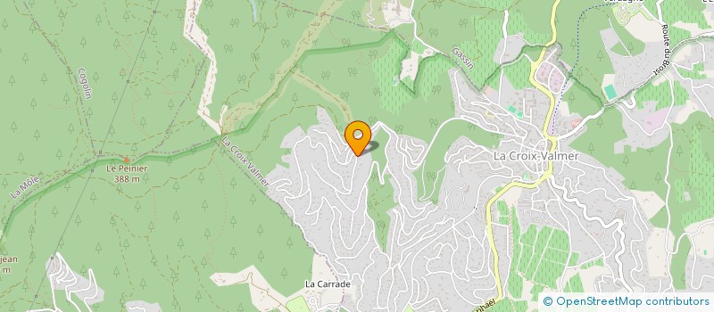 localisation de l'entreprise SCI LES MIMOSAS  LA CROIX-VALMER