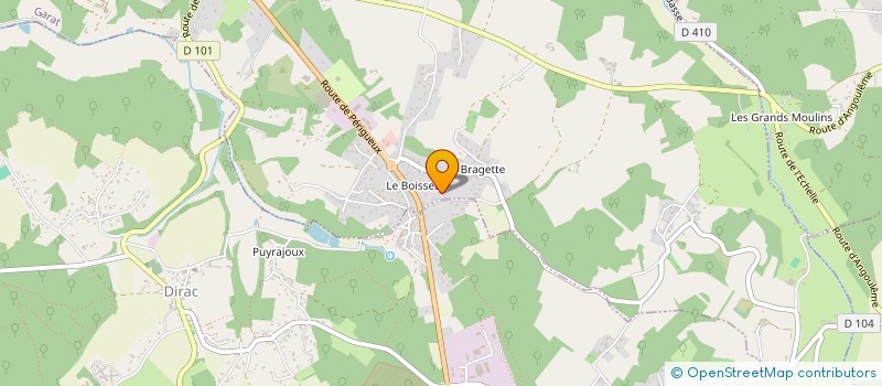 localisation de l'entreprise SCI LES MINERAIS  GARAT